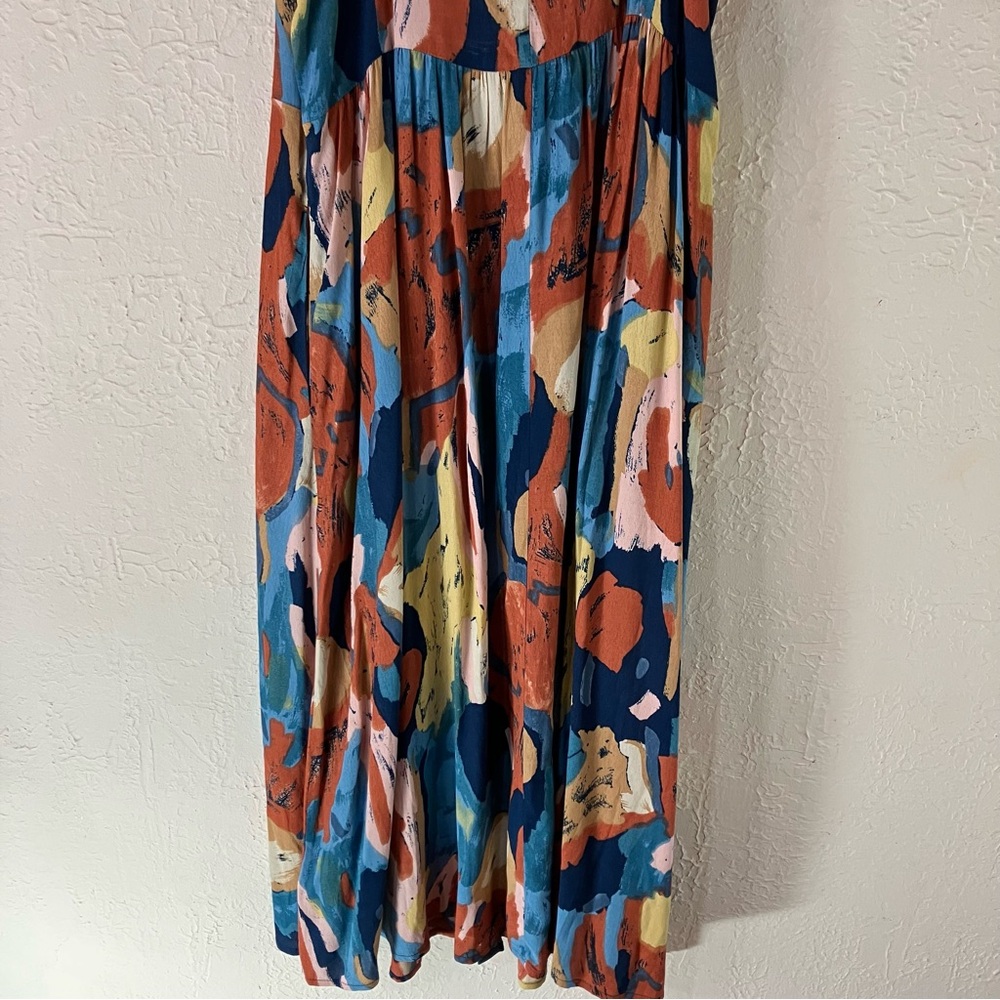 ROLLA'S Multicolor Abstract Midi Dress - Picture 9 of 14